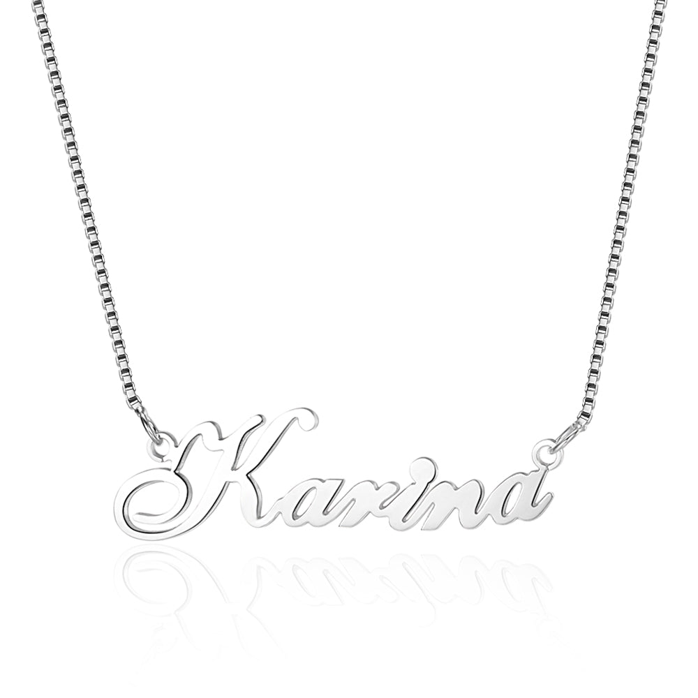 Best Selling Personalized Name Necklace In Gold Plated Sterling Silver